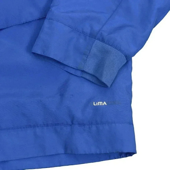 Adidas Predator Clima 365 Jacket Windbreaker Lightweight Blue  Black Size Large - Picture 6 of 12